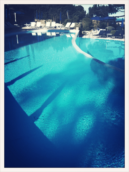 piscine de l’hôtel à capri