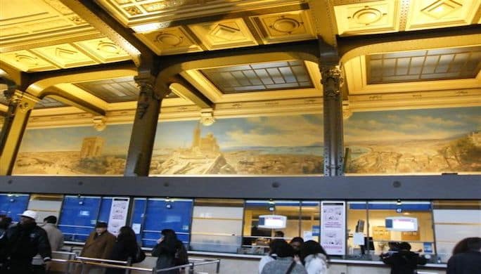 fresque de la Gare de Lyon /infotravel.fr
