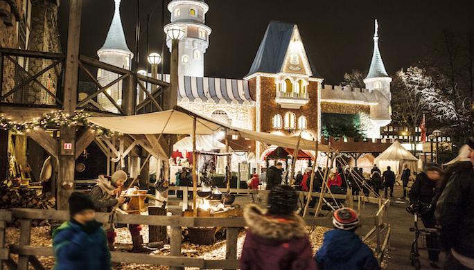 Christmas at Liseberg Amusement Park