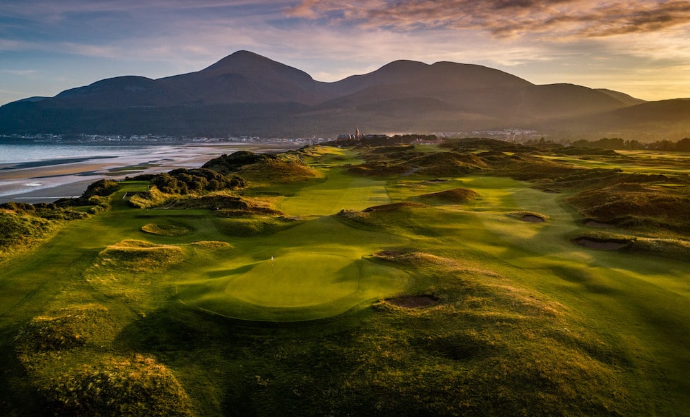 Royal Down Golf Club en Irlande du Nord.