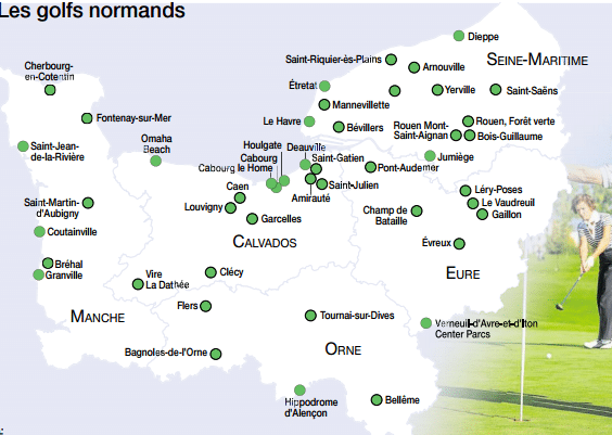 GOLF PLEIN OUEST EN NORMANDIE