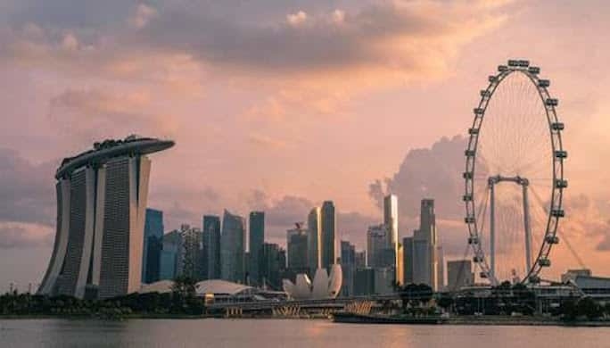 Singapor, Asie, Ville,