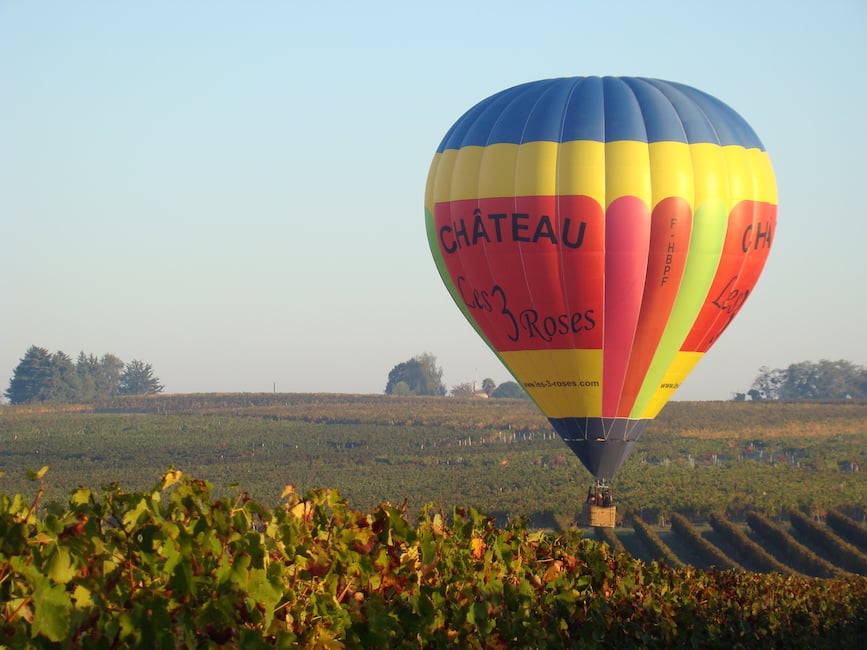 Bordeaux, montgolfière, voyage, infotravel.fr