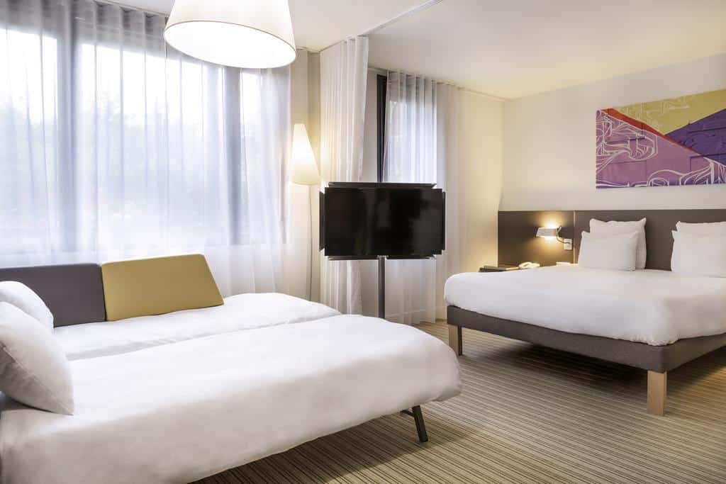 Hôtel, novotel, charles de Gaulle aeroport, voyage