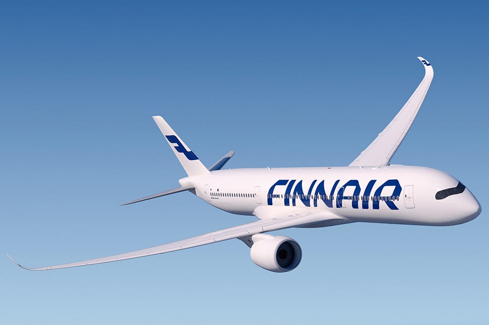 Finnair, vol, avion, Plane