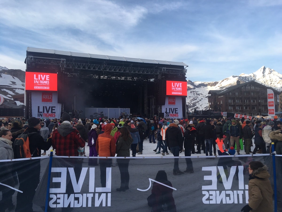 Tignes, complètement perchée !