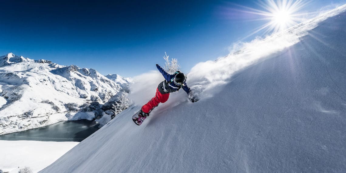 Tignes, complètement perchée !