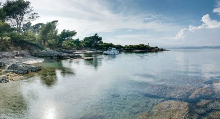 l'île des Embiez, France, Méditerranée