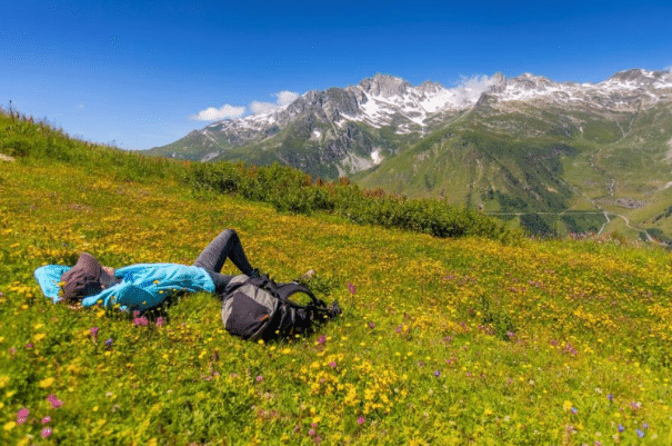 Carte postale des soignants à Valmorel