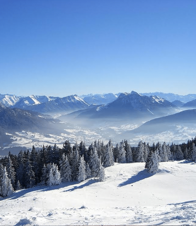 HIVER, MONTAGNE, NEIGE, FRANCE