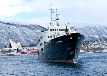 MS Lofoten : Le navire de croisière devient centre de formation.