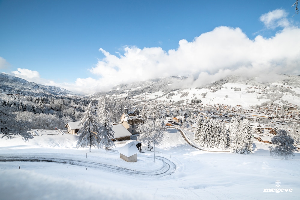 MEGEVE , MONTAGNE, FRANCE, NEIGE