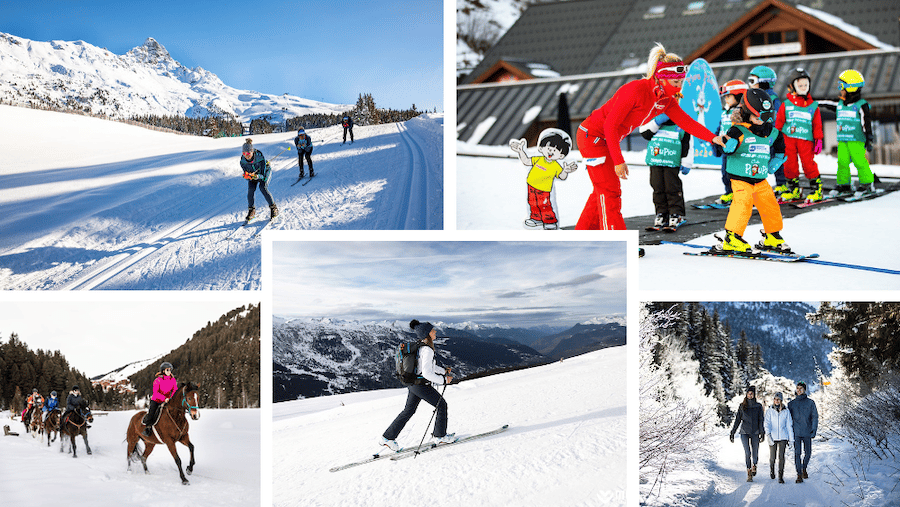 Méribel : Se tester aux autres sports d'hiver pendant les vacances 