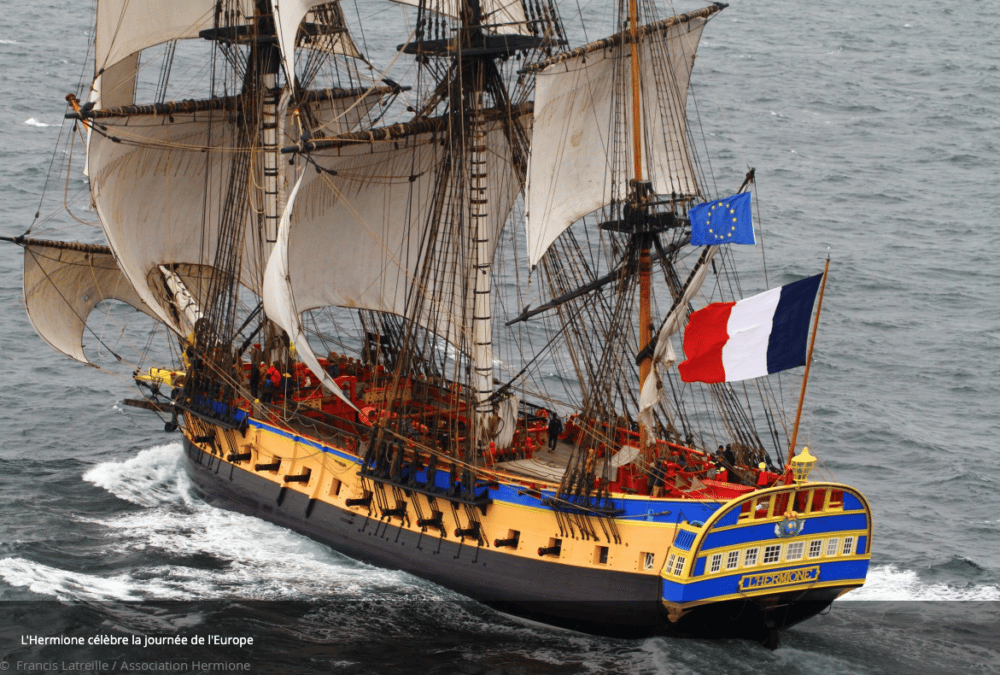 Voyage « Hermione - Explore France » : un nouveau voyage au printemps 2022 pour l’Hermione, navire ambassadeur de la destination France