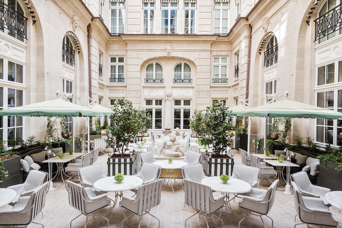 L’Hôtel de Crillon  en 3 terrasses