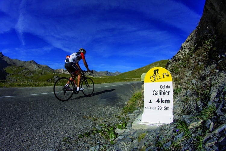 Cycliste Valloire