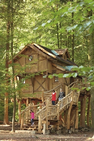 Hütte im Wald in Deutschland