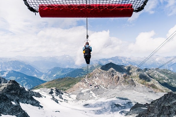 Mont4 Zipline à Verbier