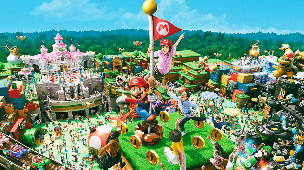 Photo by Universal Studios Japan © Nintendo Villes