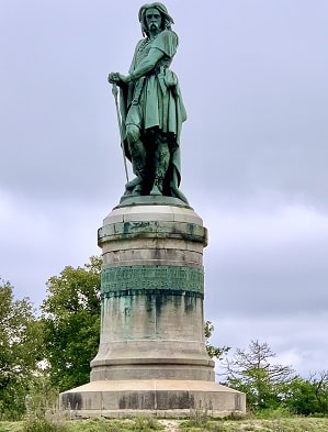 Statue de Vercingétorix à Alise-Sainte-Reine