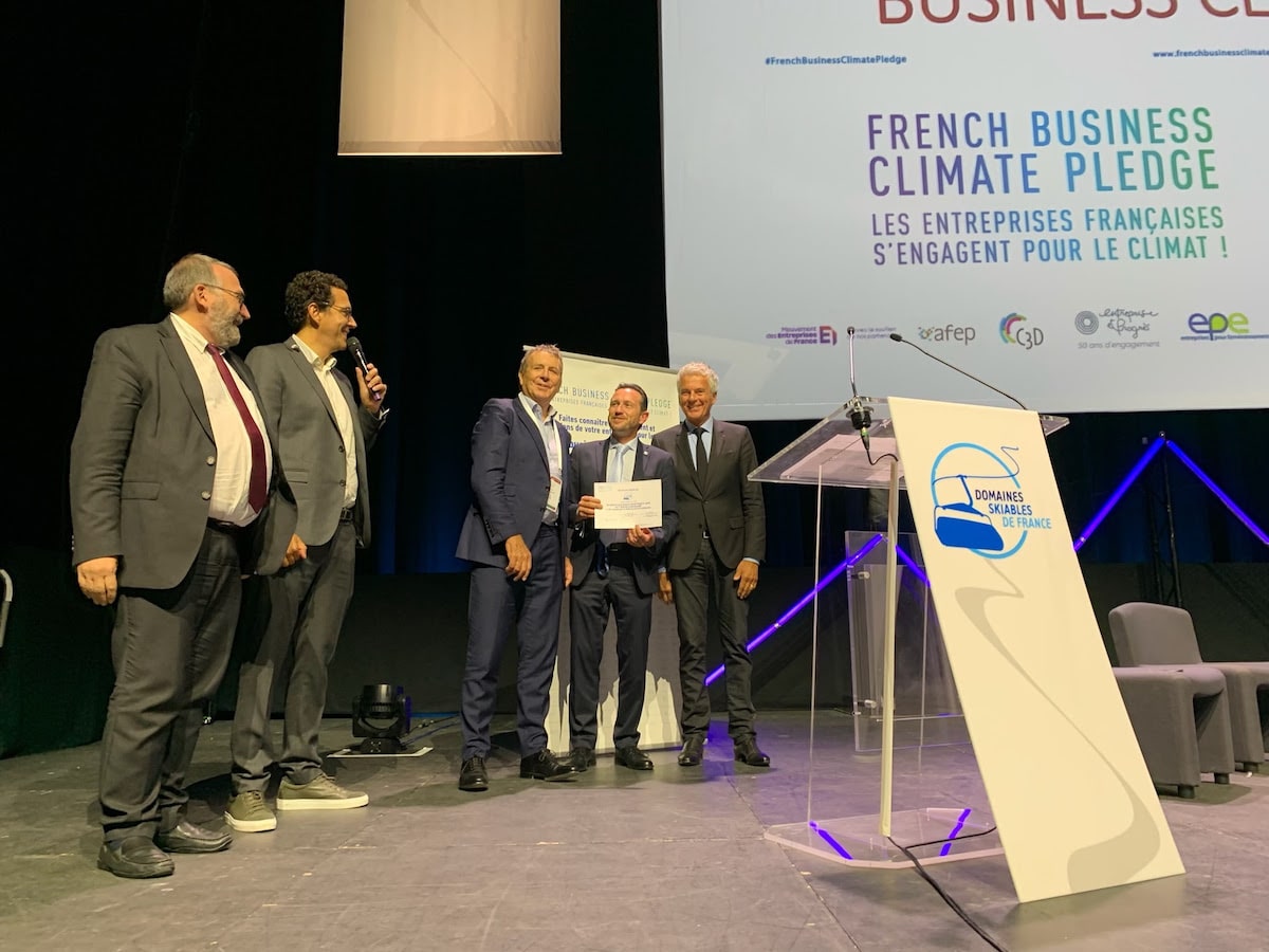  Lutte contre le réchauffement climatique :230 domaines skiables français rejoignent le French Business Climate Pledge