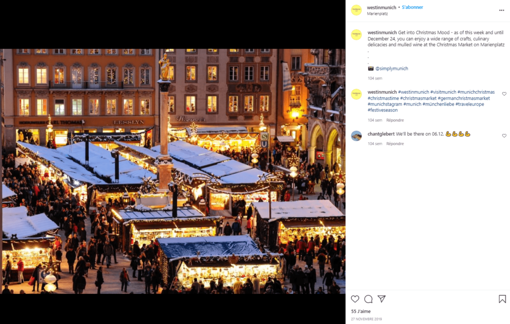 Marché de Noël à Munich