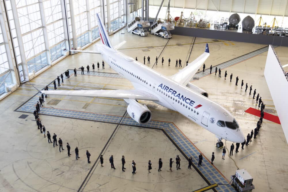 L’Airbus A220-300 d’Air France