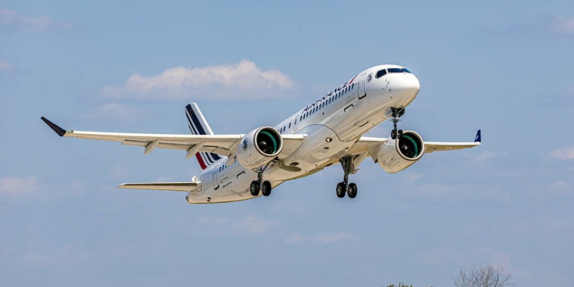 L’Airbus A220-300 d’Air France