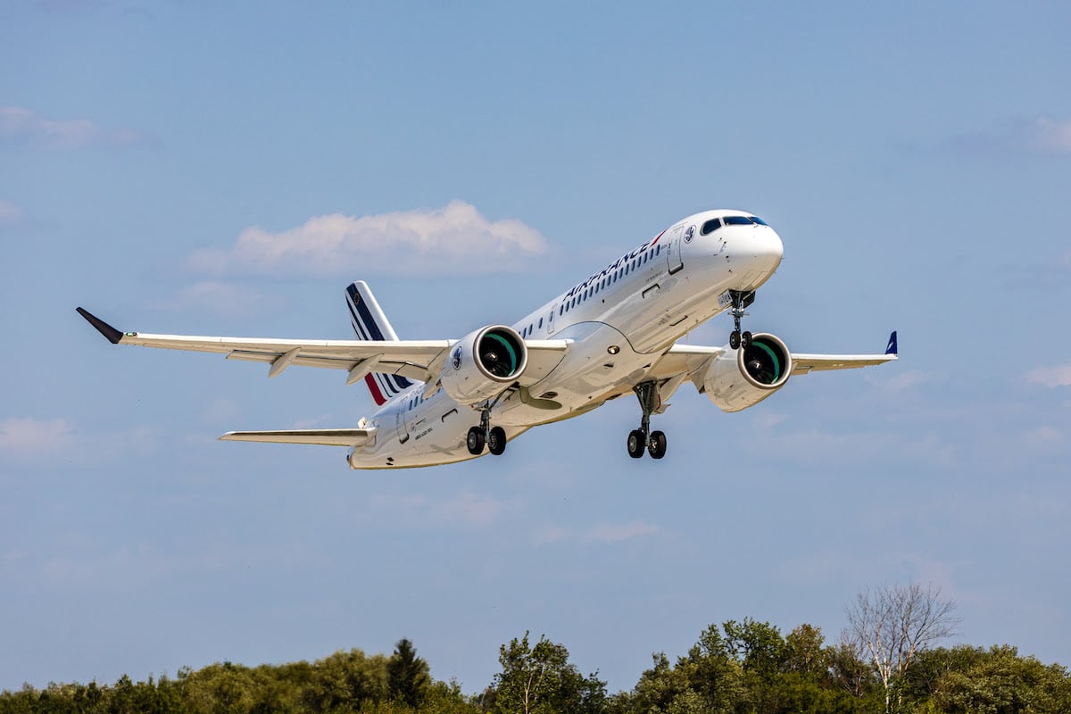 L’Airbus A220-300 d’Air France