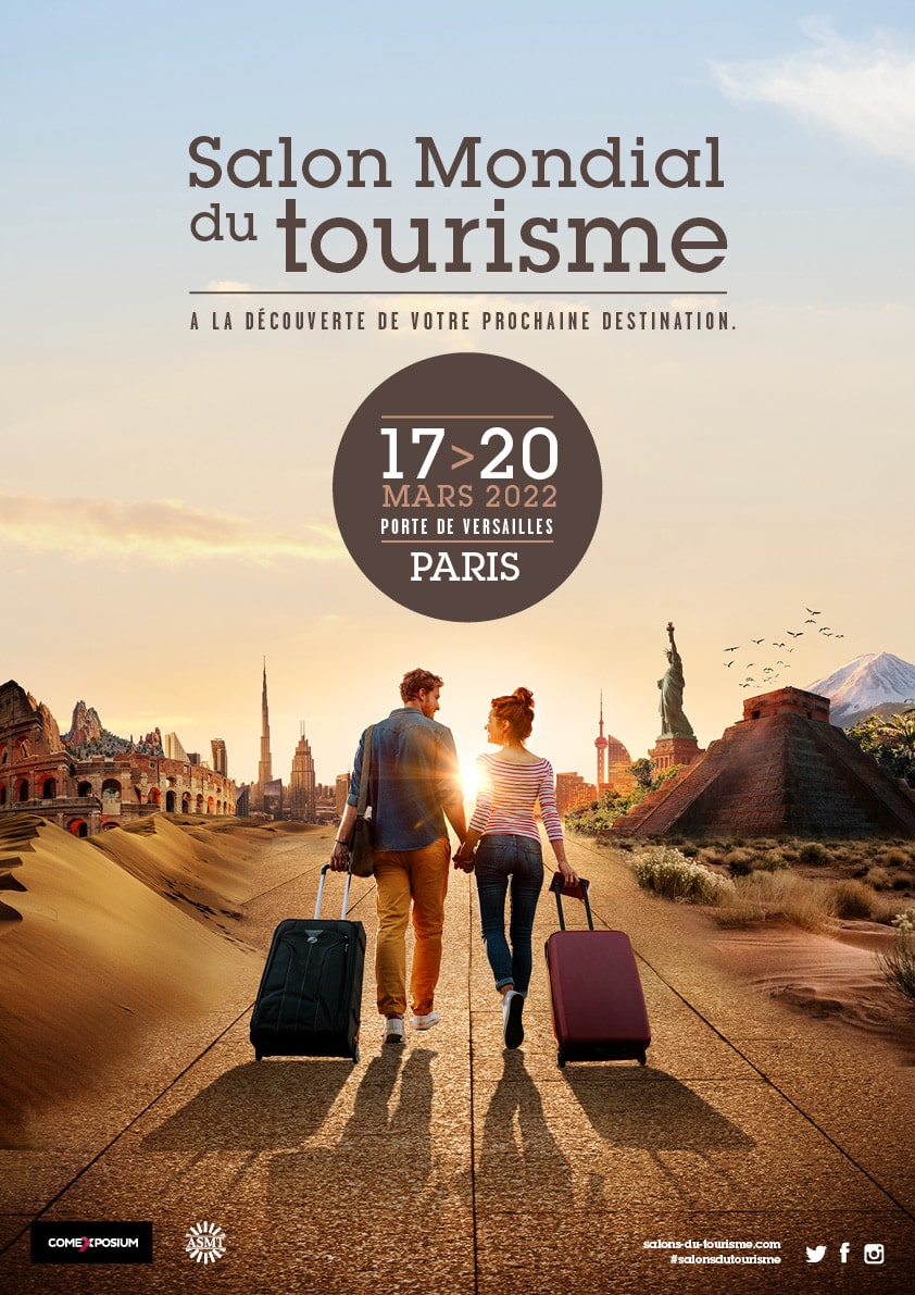 Salon du Tourisme du 17 au 20 mars 2022, Paris Expo Porte de