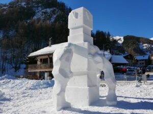 Concours de Sculpture sur Neige