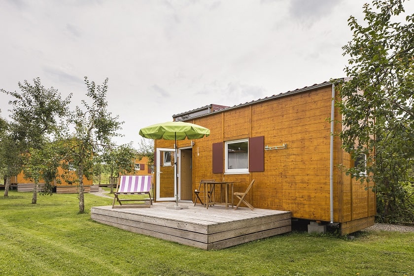 Tiny house à la ferme biologique de Markdorf