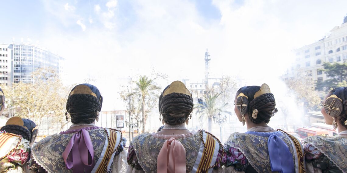 Fallas à Valence (Espagne)