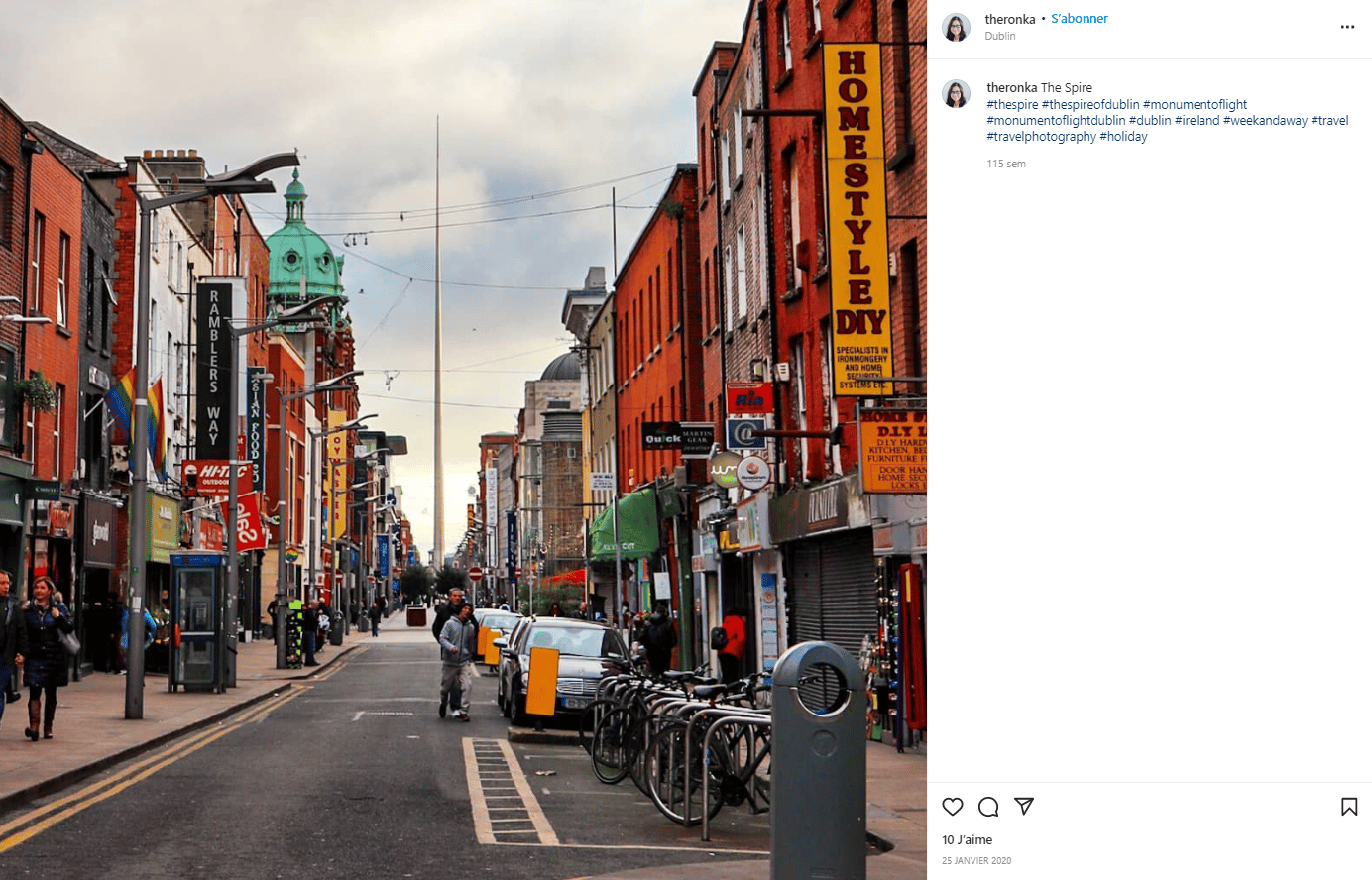 Spire de Dublin