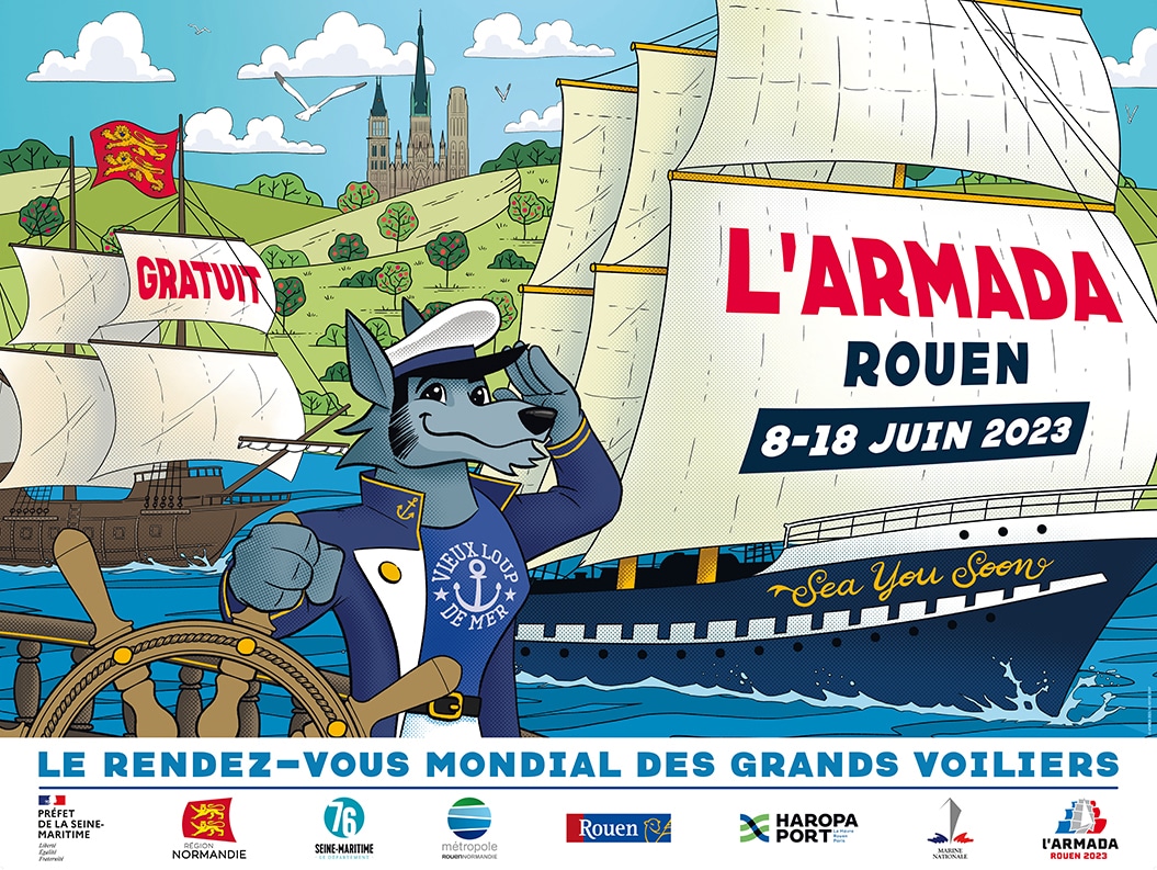 L’Armada Rouen 2023 Les premiers navires annoncés