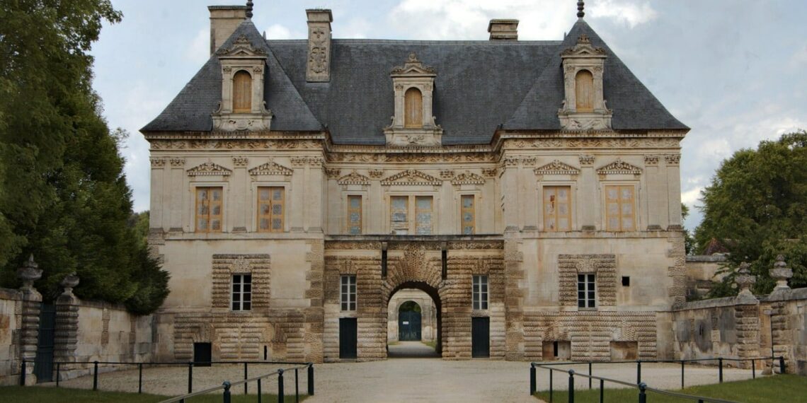château allée centrale jardins