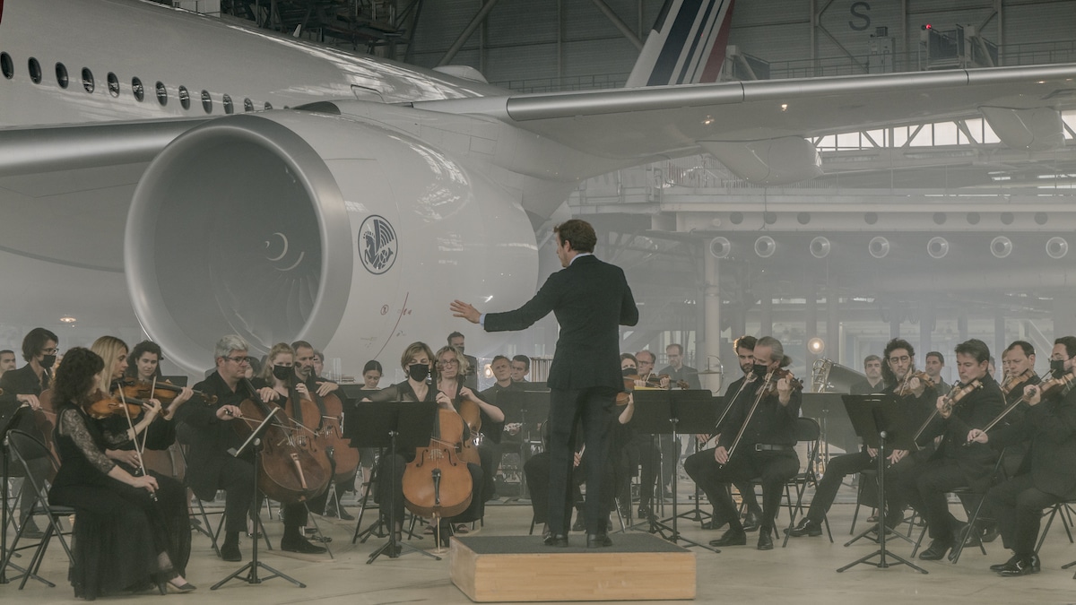 Air France héberge un Orchestre Philharmonique