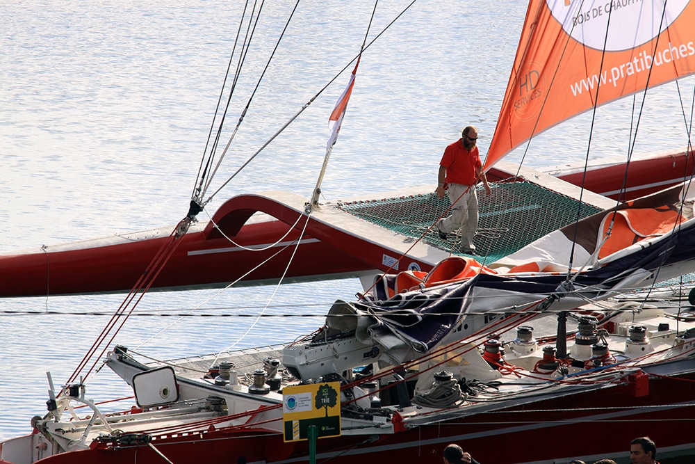 Route du Rhum skipper, bateau, bassins