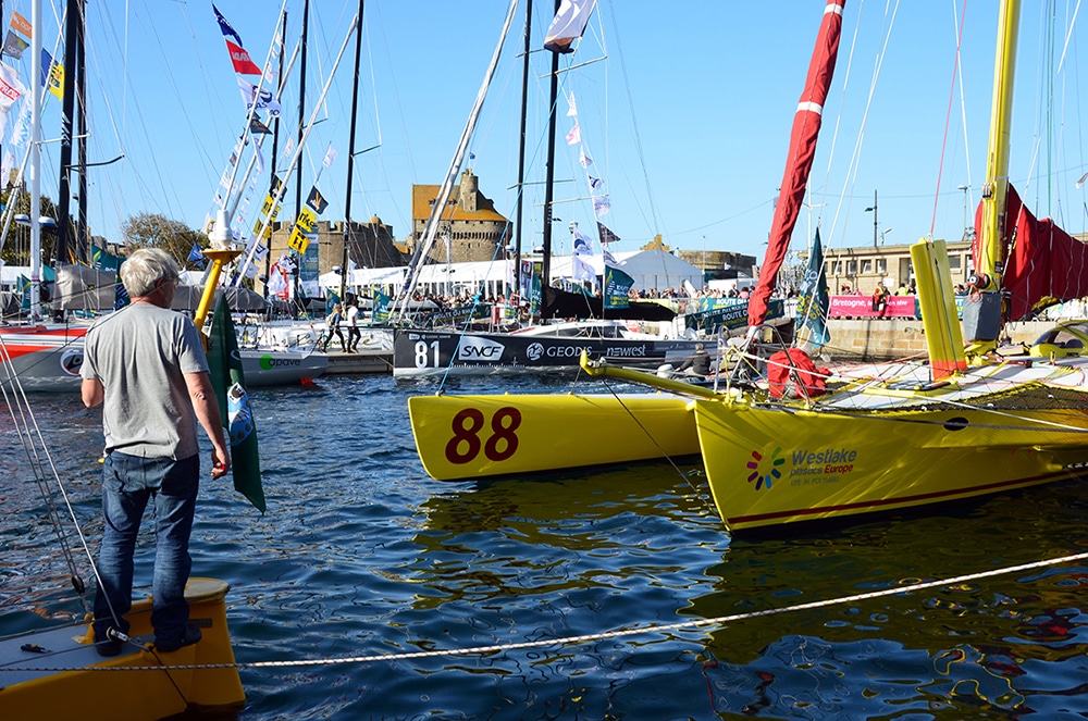 1ée Route du Rhum - Destination Guadeloupe, Saint-Malo, Bretagne, course au large, transatlantique,skippers,voile