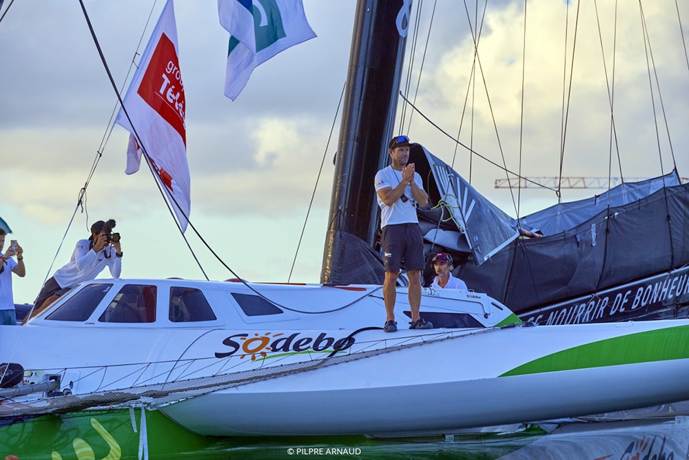 Thomas Coville, troisième de la Route du Rhum