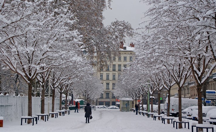 Lyon l'hiver