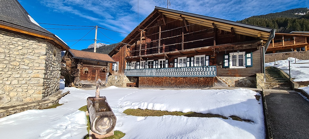 Habitat traditionnel de la vallée d'Abondance.