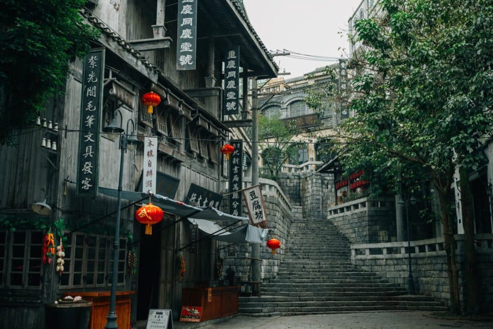 Rue en Chine