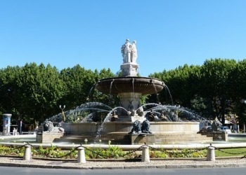 Fontaine de la Rotonde d'Aix