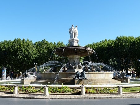 Fontaine de la Rotonde d'Aix