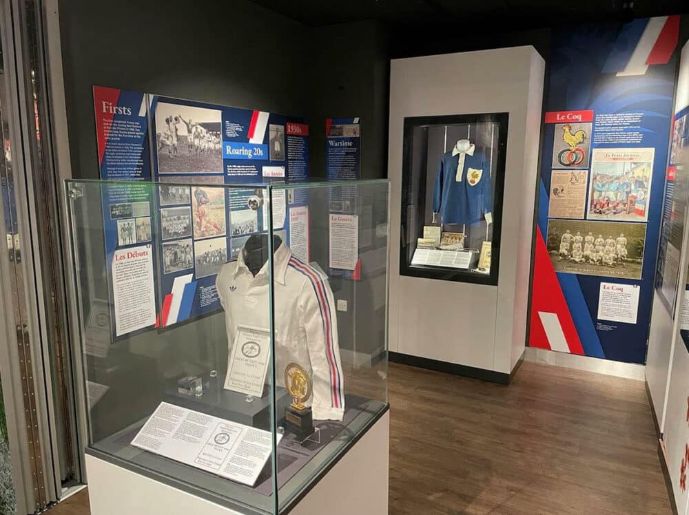 Exposition « Allez Les Bleus : l'histoire du rugby en France » World Rugby Museum de Twickenham à Londres Jusqu’au 31 juillet 2023