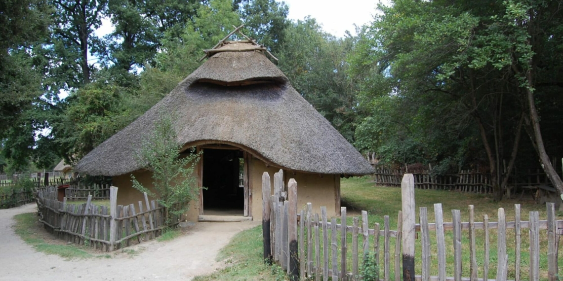 Maison gauloise. © Karine Nieddu.