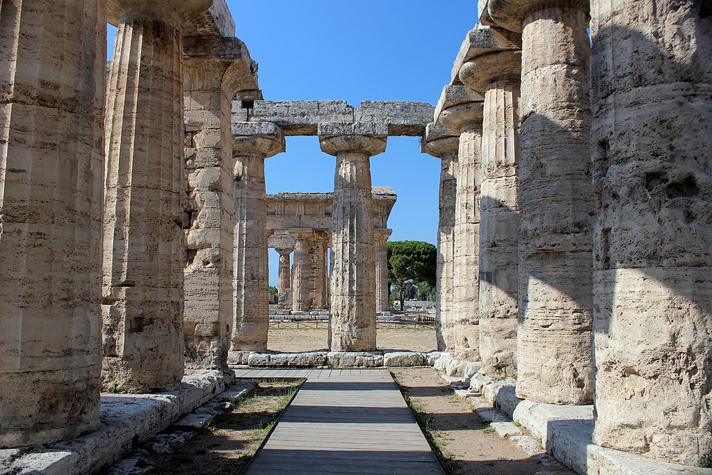 Temple d'Héra. Photo Wikimedia Commons.