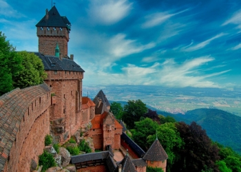 Château du Haut-Koenigsbourg. Photo Wikimedia Commons.