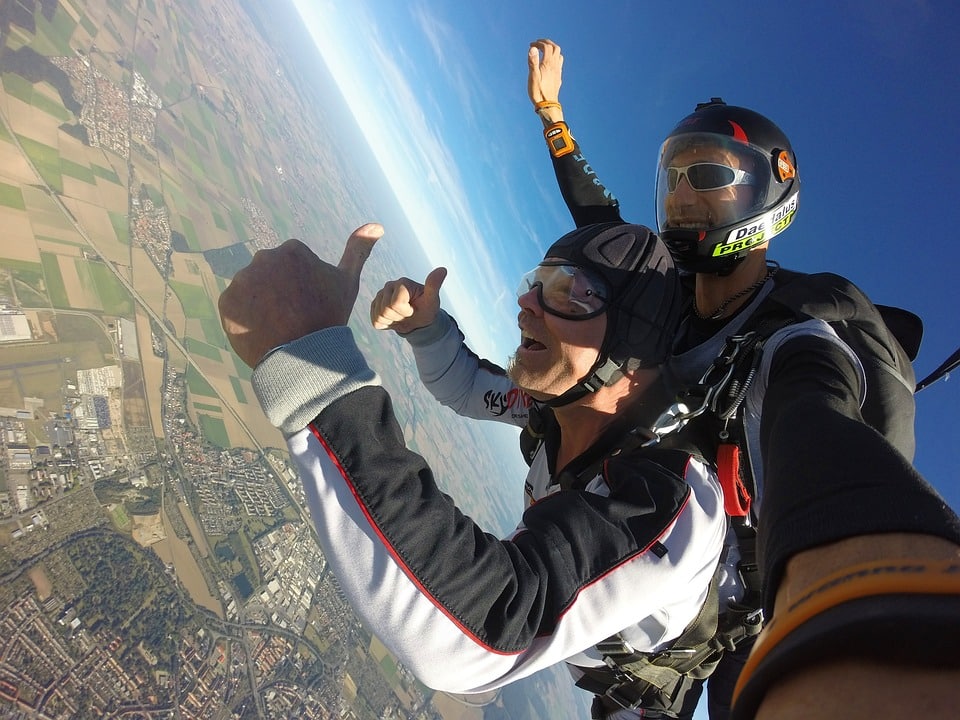 Quelles sont les sensations lors d’un saut en parachute ?